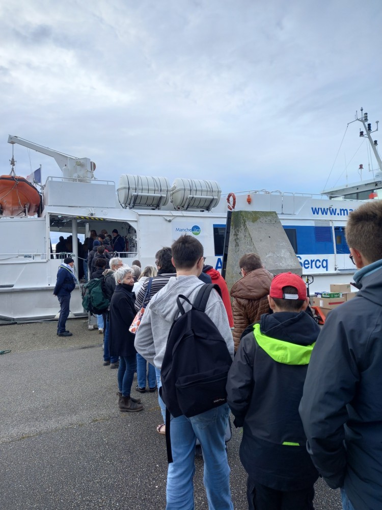 Sortie &agrave; Jersey pour les 3EA