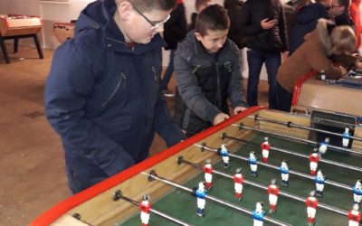 Concours de baby-foot à l’internat