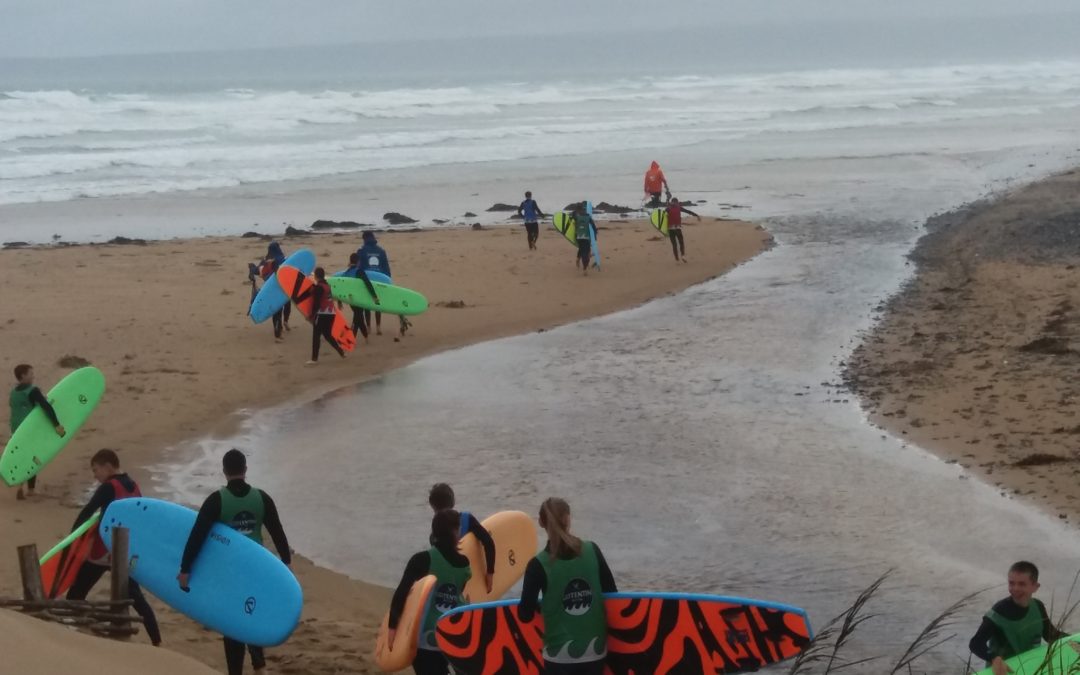 Stage de SURF au lycée agricole