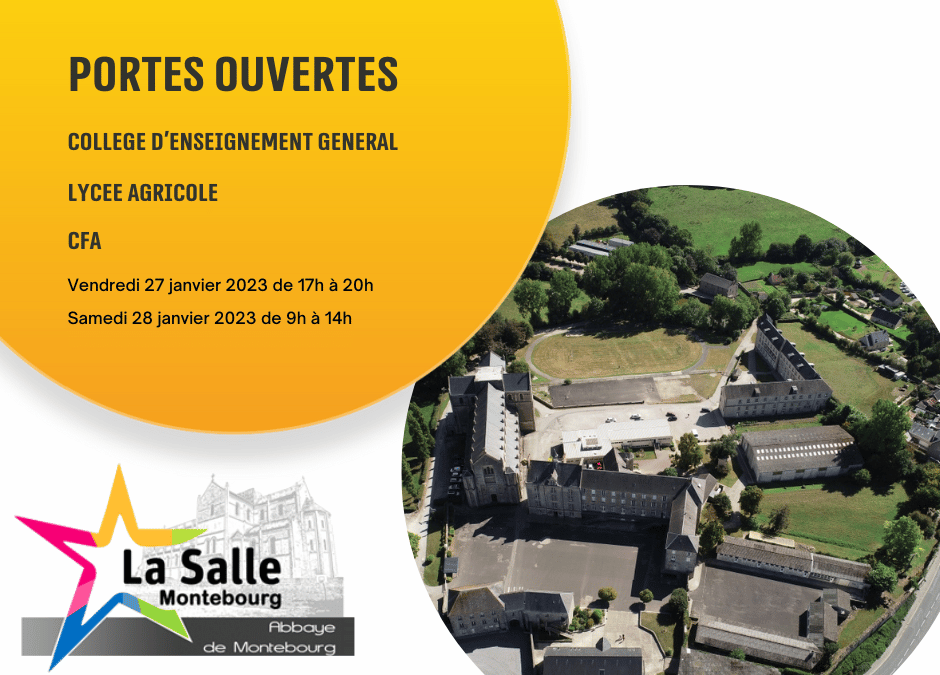 Portes ouvertes – janvier 2023